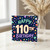 110th Birthday Card, Happy 110th Birthday Confetti Design