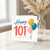 101st Birthday Card, Happy 101st Birthday Balloon Card