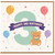 3rd Birthday Card, Cute Teddy Bear and Balloons Happy 3rd Birthday Card