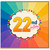 22nd Birthday Card