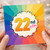 22nd Birthday Card