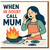 When In Doubt Call Mum Funny Card - Mother's Day or Birthday Card for Mum - Humorous Cooking Disaster Illustration - From Son or Daughter