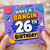 26th Birthday Card, Have a Bangin 26th Birthday Card