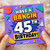 45th Birthday Card, Have a Bangin 45th Birthday