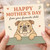 Funny Mother's Day Card from Your Favourite Child - Cute Bulldog Illustration for Mum