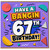 67th Birthday Card, Have a Bangin Birthday Card