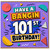 101st Birthday Card, Have A Bangin 101st Birthday Card