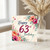 63rd Birthday Card, Floral Happy 63rd Birthday Card