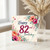 82nd Birthday Card, Floral Happy 82nd Birthday Card