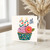 30th Birthday Card, Colourful Cupcake Party Card