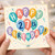 27th Birthday Card, Happy 27th Birthday Balloon Design