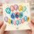 66th Birthday Card, Happy 66th Birthday Balloon Design