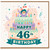 46th Birthday Card, Happy Birthday Card for 46 Year Old