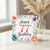 77th Birthday Card, Floral Happy 77th Birthday Card