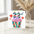 22nd Birthday Card, Cupcake and Hearts Design