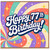 77th Birthday Card, Happy 77th Birthday Retro Rainbow Card