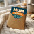Funny Mum Thank You Card - 'MUM THANKS FOR THE USE OF YOUR WOMB' Bold Typographic Design, Cheeky Card for Mum
