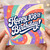 108th Birthday Card, Colourful Retro Happy Birthday Card