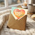 105th Birthday Card, Happy 105th Birthday Card, Heart Balloon Design