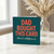Funny Mum Birthday Card From All Of Us - Dad Bought This Card (But It’s Still From Us) - Bold Typographic Design