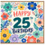 25th Birthday Card, Happy 25th Birthday Floral Card