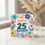 25th Birthday Card, Happy 25th Birthday Floral Card