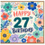 27th Birthday Card, Floral Happy 27th Birthday Card