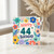 44th Birthday Card, Floral Happy 44th Birthday Card