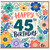 45th Birthday Card, Floral Happy 45th Birthday Card
