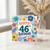 46th Birthday Card, Floral Happy 46th Birthday Card