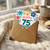 75th Birthday Card, Floral Happy 75th Birthday Card