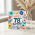 78th Birthday Card, Floral Happy 78th Birthday Card