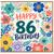 86th Birthday Card