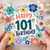 101st Birthday Card, Floral Happy 101st Birthday Card
