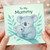 To My Mummy Mother’s Day Card - Cute Koala Mum and Baby Illustration, Sweet Pastel Design from Child