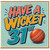 31st Birthday Card, Have A Wicket Cricket Card