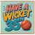 35th Birthday Card, Have a Wicket Cricket Birthday Card