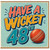 48th Birthday Card, Have a Wicket Cricket Themed Card