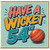 54th Birthday Card, Have A Wicket Cricket Birthday Card