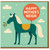 Funny Mother's Day Card for Mum - Horse Pun 'Happy Mother's Neigh' Balloon Illustration