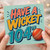 104th Birthday Card, Have a Wicket 104th