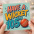 105th Birthday Card, Have A Wicket Congratulations Card