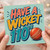 110th Birthday Card, Have A Wicket Cricket Card