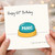 60th Birthday Card, Funny Panic Button Birthday Card