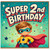2nd Birthday Card, Super Hero Boy Birthday Card