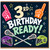 3rd Birthday Card, Lacrosse Birthday Card