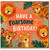 2nd Birthday Card, Roarsome Jungle Animals Birthday Card