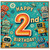 2nd Birthday Card, Retro Robot Happy 2nd Birthday Card