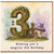 3rd Birthday Card, Magical Fairy House and Mushroom Cottage Design