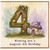 4th Birthday Card, Magical Fairy House and Woodland Number 4 Design